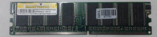 MEMÓRIA DDR400 1GB MARKVISION